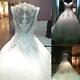 Sweetheart Wedding Dress Beaded Crystal Bridal Gown Custom Size2 4 6 8 10 12+++