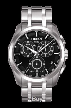 TISSOT Couturier T0356171105100 Swiss Quartz Chronograph Black Dial Mens Watch