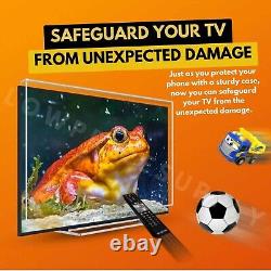 TV Screen Protector Crystal Clear Clarity Fits Most TVs