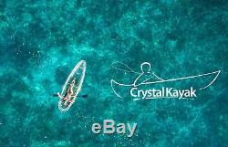 TWO CRYSTAL KAYAKS! Transparent Clear Bottom Canoe / Kayak Watch the Video