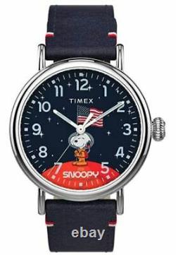 Timex Unisex Snoopy X Space Mission Watch TW2T92200 NEW
