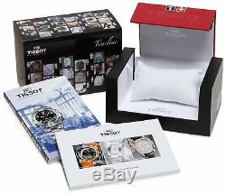 Tissot PRC200 Chronograph T17.1.526.52 Black Dial Men's Watch New
