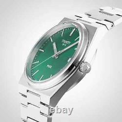 Tissot PRX Green Sunray Dial 40mm Men's Watch T137.410.11.091.00