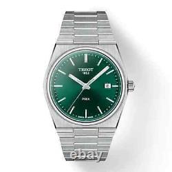 Tissot PRX Green Sunray Dial 40mm Men's Watch T137.410.11.091.00