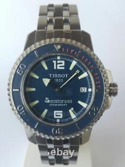 Tissot SeaStar 660 dive watch, stainless band, brand new old stock