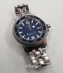 Tissot SeaStar 660 dive watch, stainless band, brand new old stock