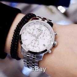 Tissot T0554171101700 White Dial Silver Tone T-Sport Chrono Men's Quartz Watch