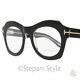 Tom Ford Oval Eyeglasses TF5360 005 Size 49mm Black/Crystal FT5360