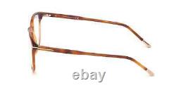 Tom Ford TF5608-B Brown Tortoise 053 Round Plastic Eyeglasses Frame 54-19-145 RX