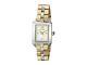 Tory Burch Dalloway Women's Two Tone Gold Silver Stainless Watch Tbw1102 New