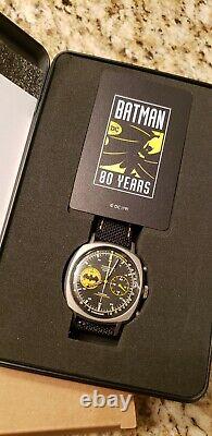 Undone 80th Anniversary Batman The Caped Crusader Men's Watch, Brand new