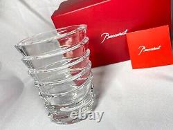 Unused Discontinued Baccarat Coco Crystal Flower Base Vase Great as a gift Japan
