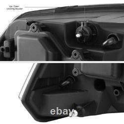 VIP ExclusiveRebel Black 13-18 Dodge Ram 1500-3500 LED DRL Projector Headlight