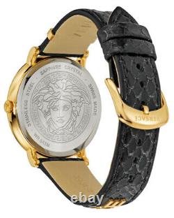 Versace Women's Watch VE8101019 V Circle Logomania Swiss Made Brand Watch New