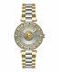 Versus Versace Womens Silver 36 mm Sertie Crystal Watch VSPQ16621