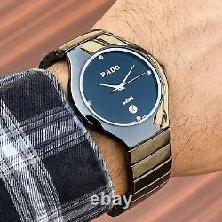 Vintage Beautiful Round Rado Jubile Quartz Made In Swiss Wrist Watch For Men's