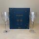 Waterford Crystal Winter Wonders Wine Glasses Set 2 Midnight Frost 1059648 NEW