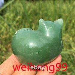 Wholesale Natural mix different style Cat Carved Quartz crystal sculpture Heal