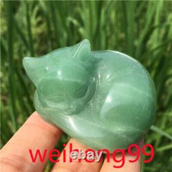 Wholesale Natural mix different style Cat Carved Quartz crystal sculpture Heal