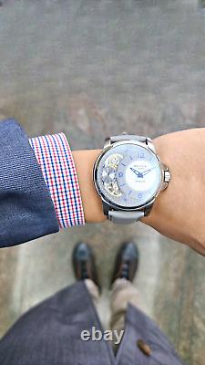 Wolfpoint Watches Dual Movement Pale Grey