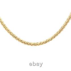 Women Jewelry Gifts 10K Yellow Gold Braided Necklace Bridal For Size 24